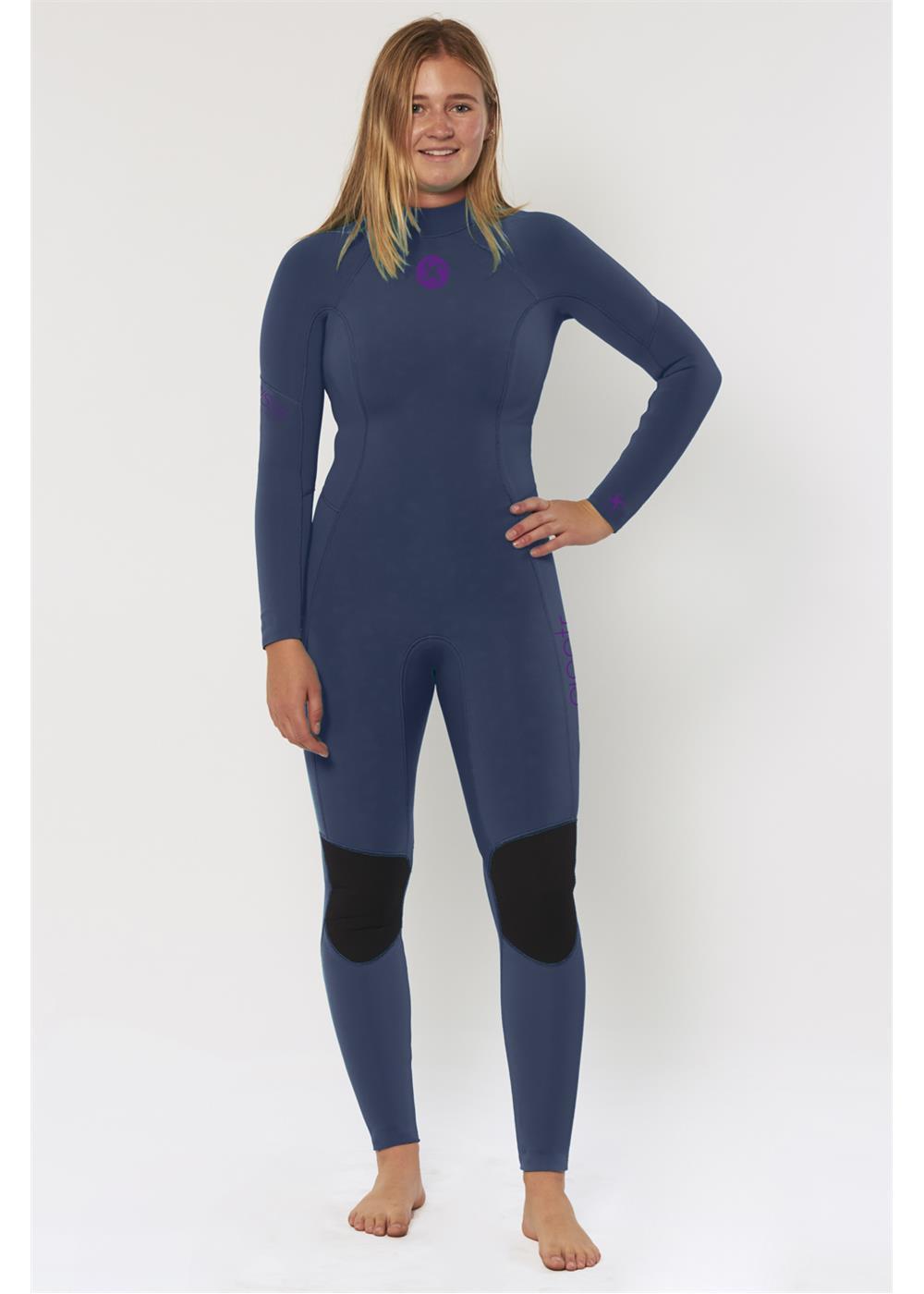 7 Seas 3/2 Back Zip Full Wetsuit - Sisstrevolution