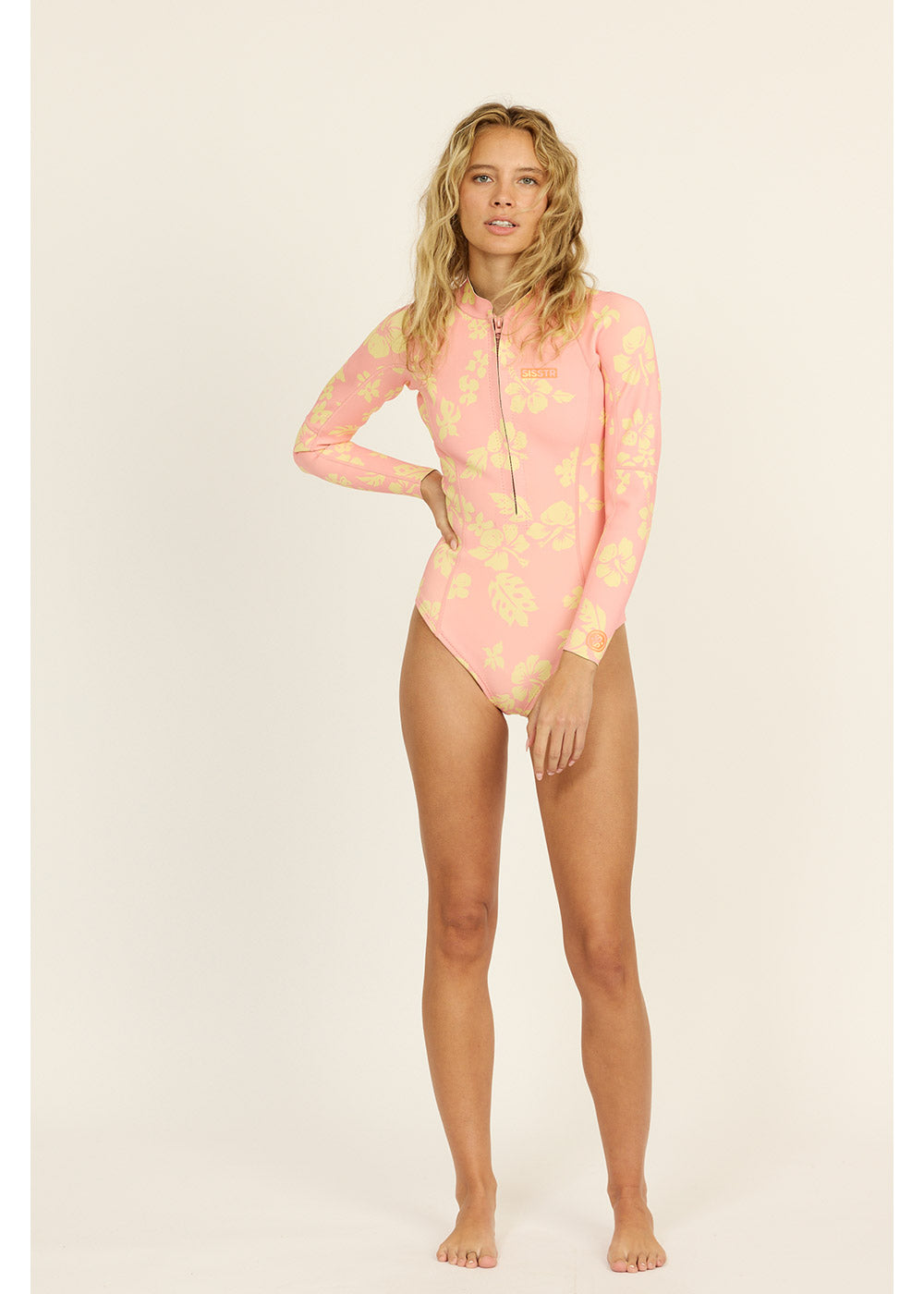 Summer Seas 1mm Long Sleeve Cheeky Spring Wetsuit