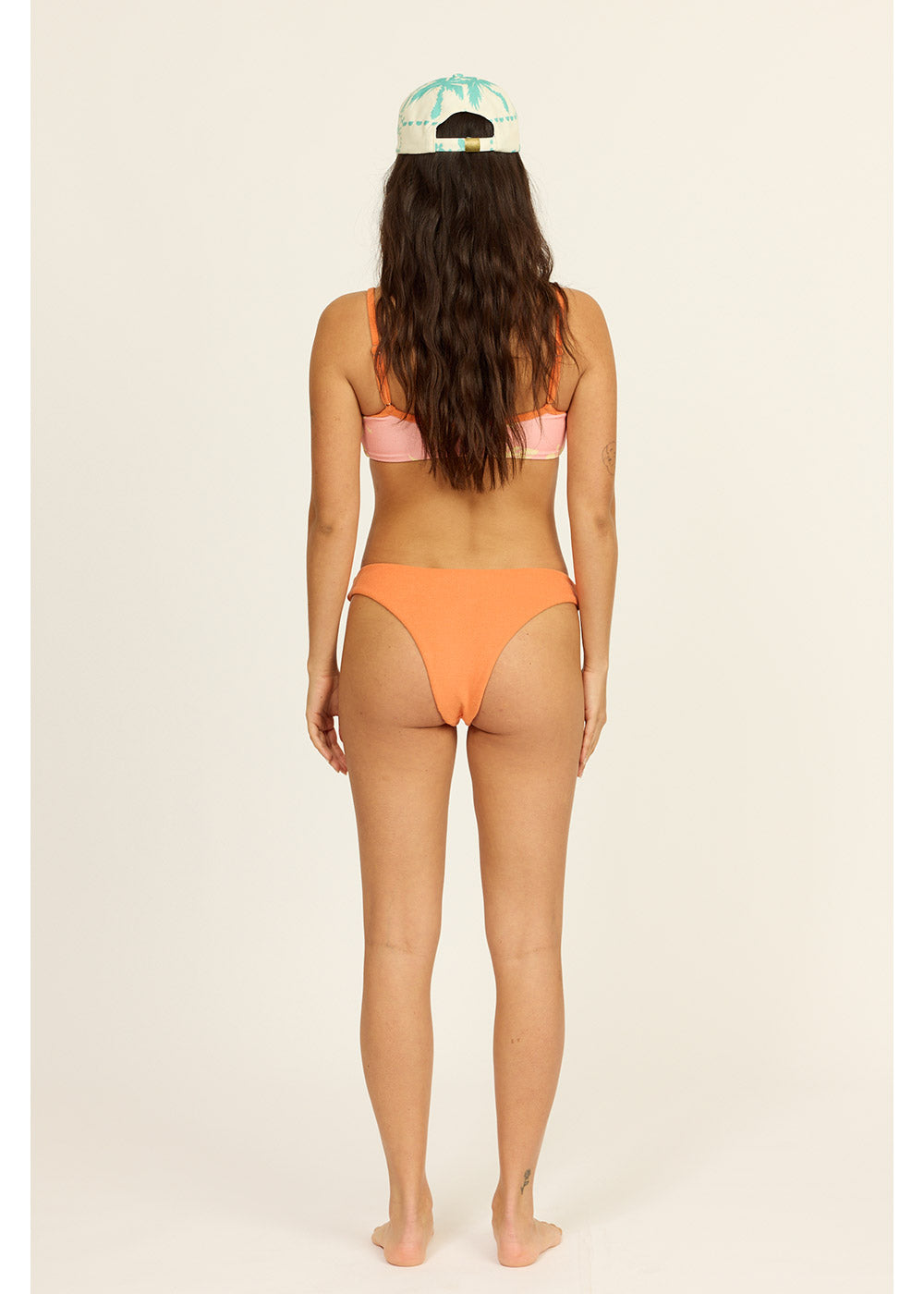 Indie Solid High Hip Swim Bottom