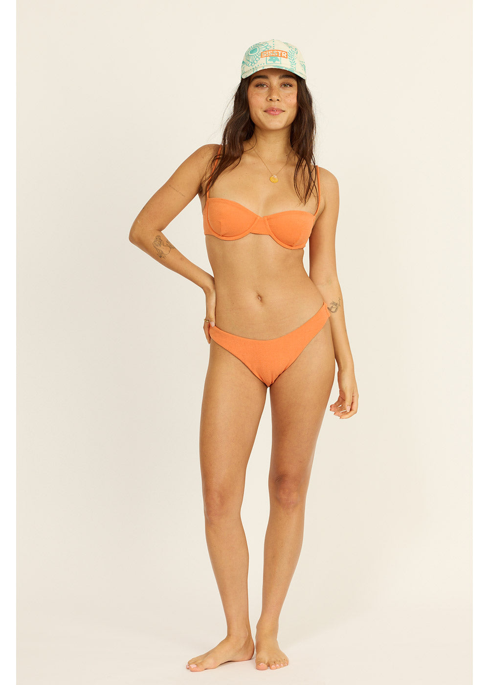 Indie Solid Underwire Swim Top