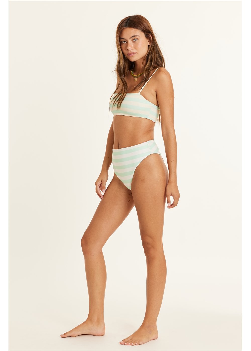 Chasing Tides Reverse Bandeau Swim Top