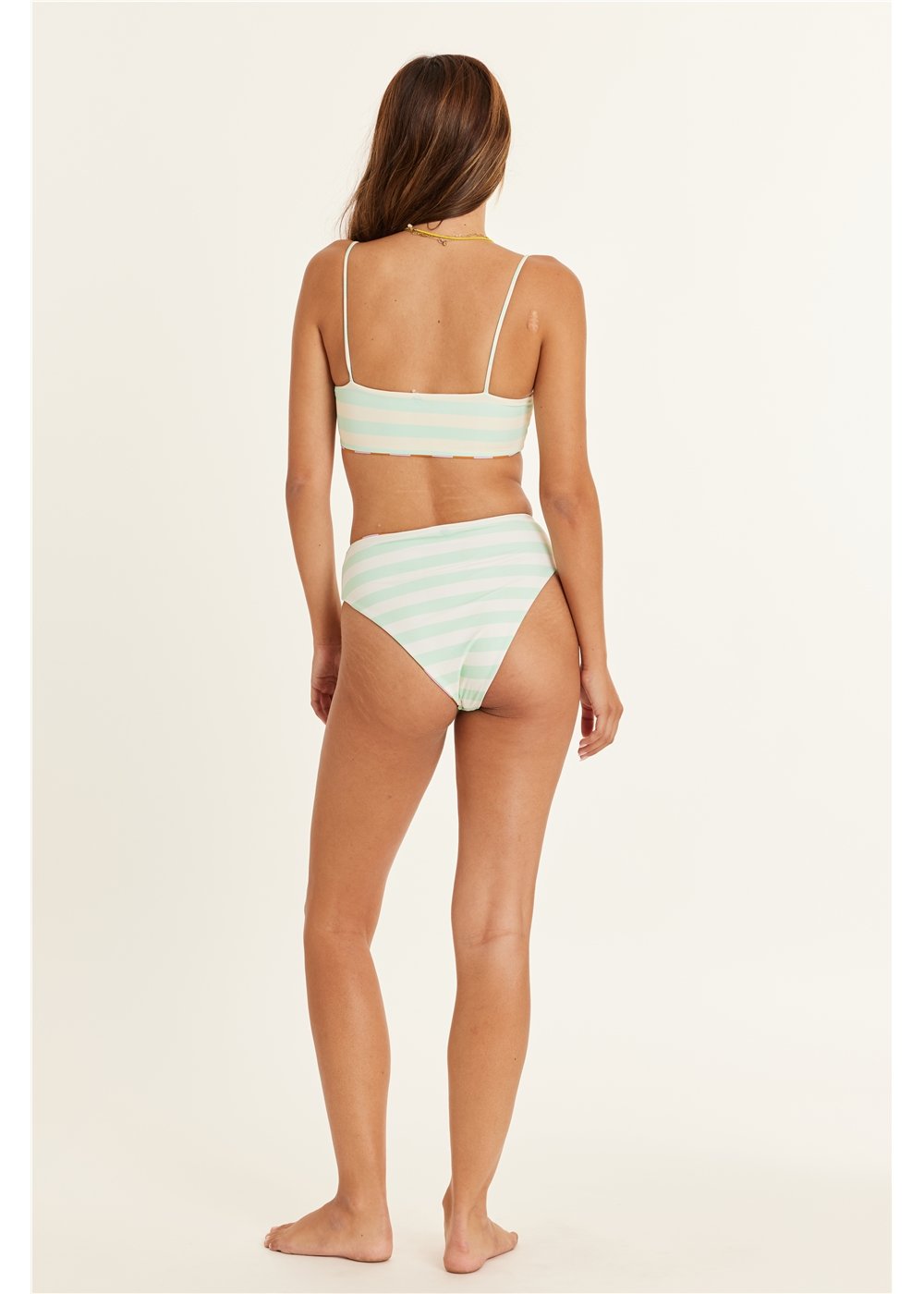 Chasing Tides Reverse Bandeau Swim Top