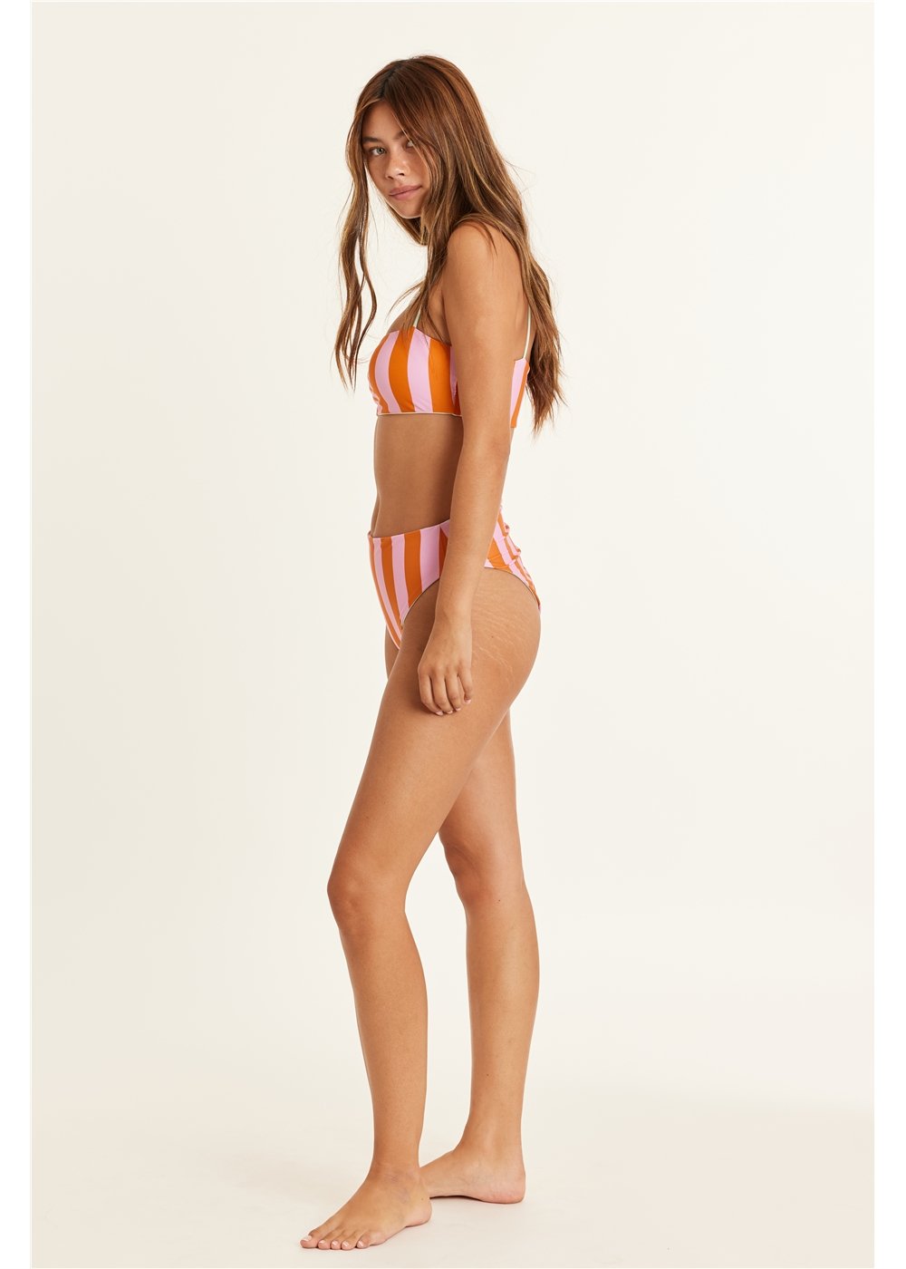 Chasing Tides Reverse Bandeau Swim Top
