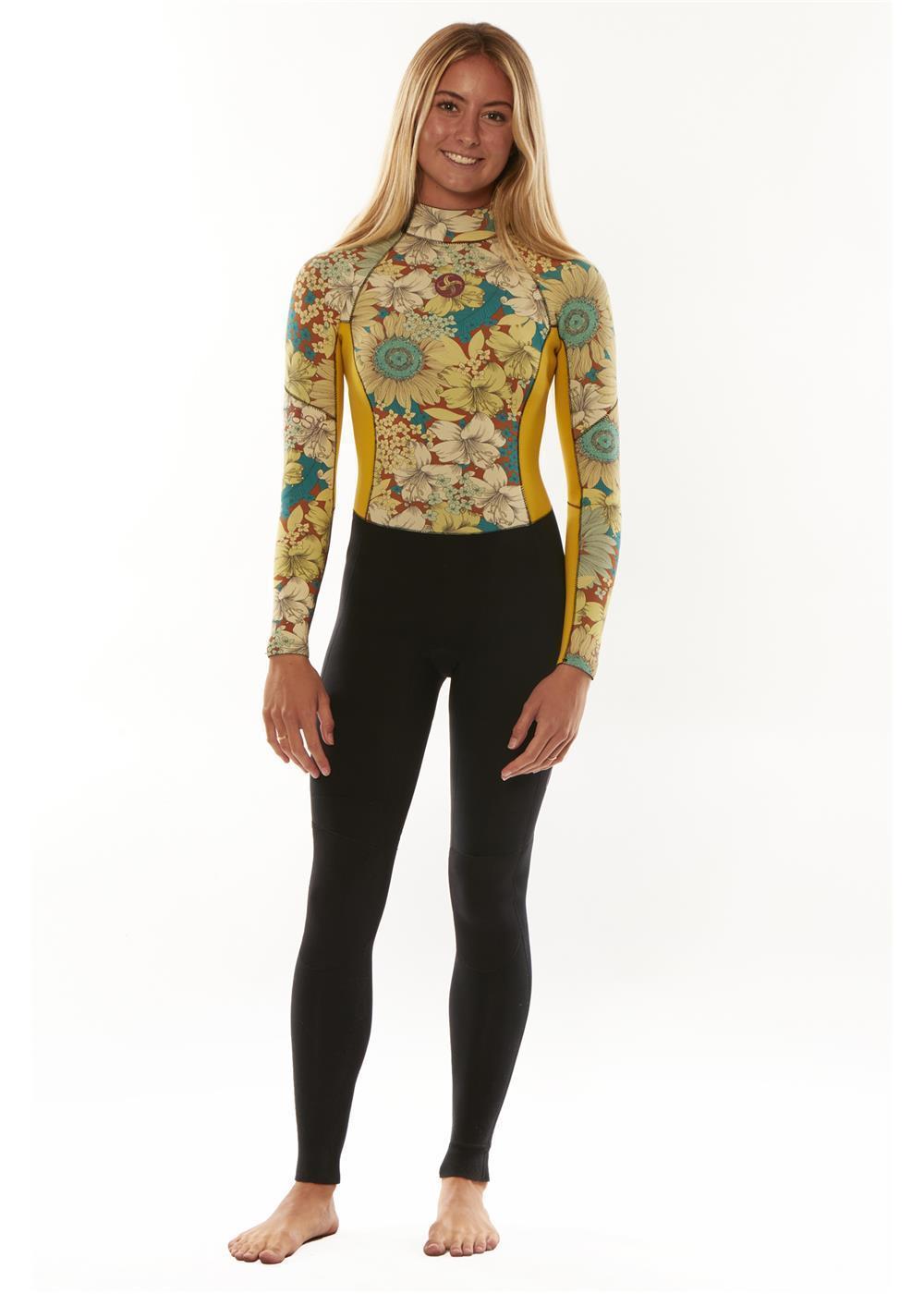 Youth Summer Seas 3/2 Back Zip GBS Wetsuit - Sisstrevolution
