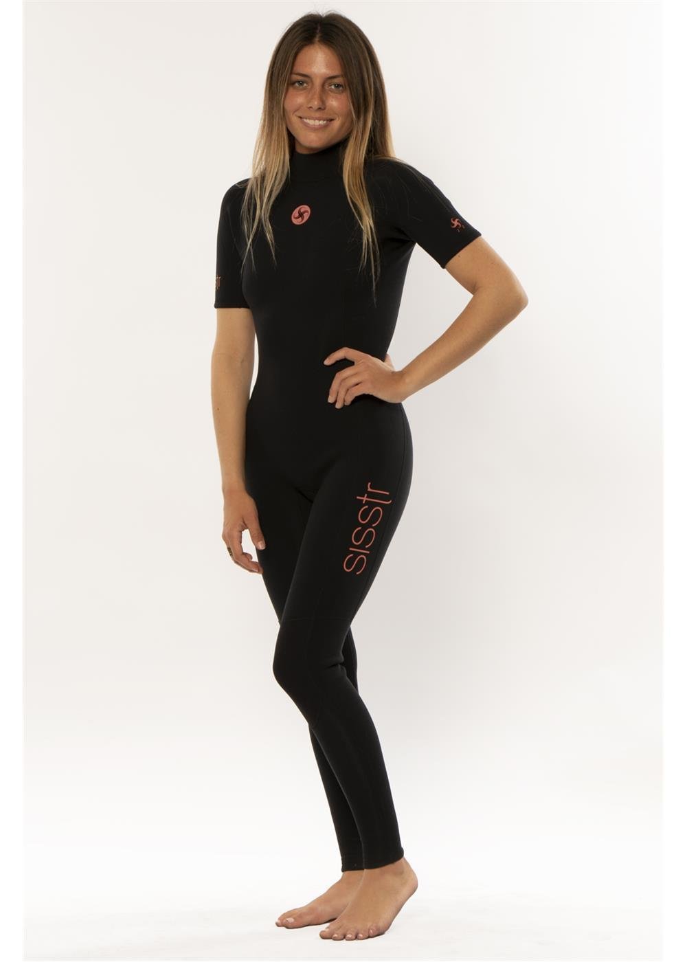 Seven Seas Short Sleeve Back Zip Full Spring Wetsuit - Sisstrevolution