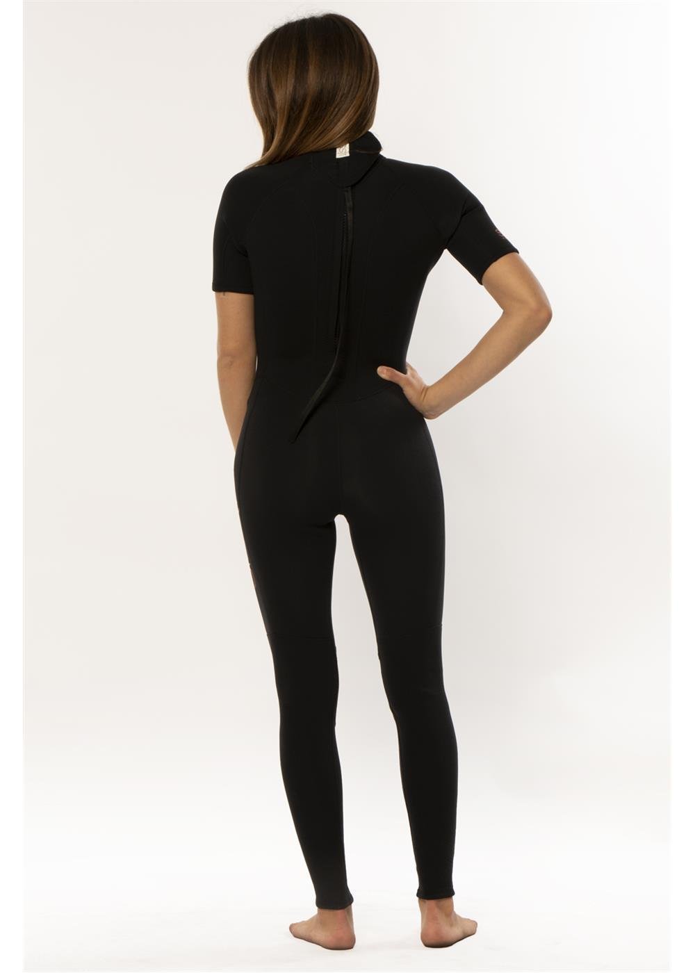 Seven Seas Short Sleeve Back Zip Full Spring Wetsuit - Sisstrevolution