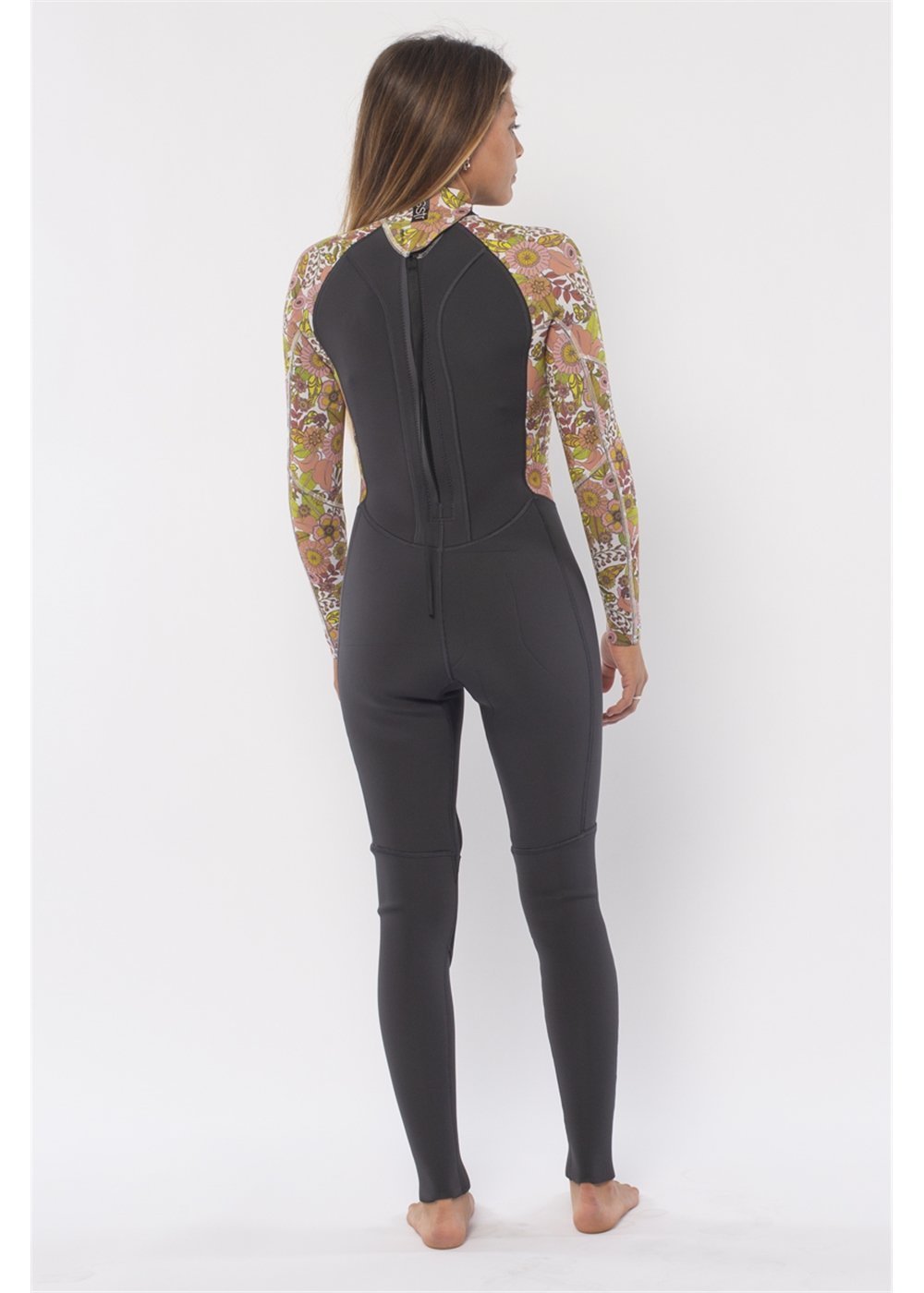 Summer Seas 3/2 Back Zip Wetsuit - Sisstrevolution