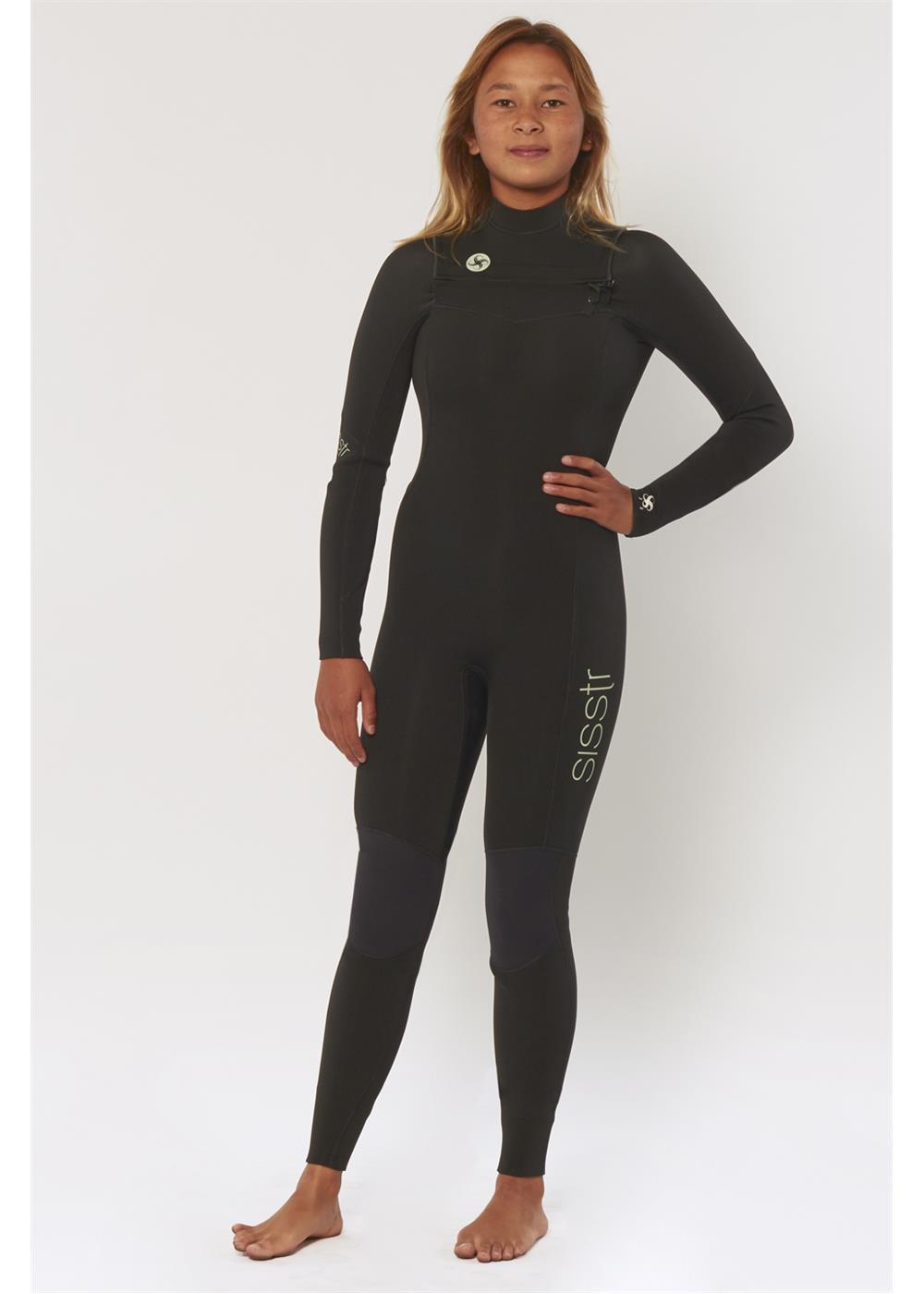 Youth Seven Seas 4/3 Chest Zip Full Wetsuit - Sisstrevolution