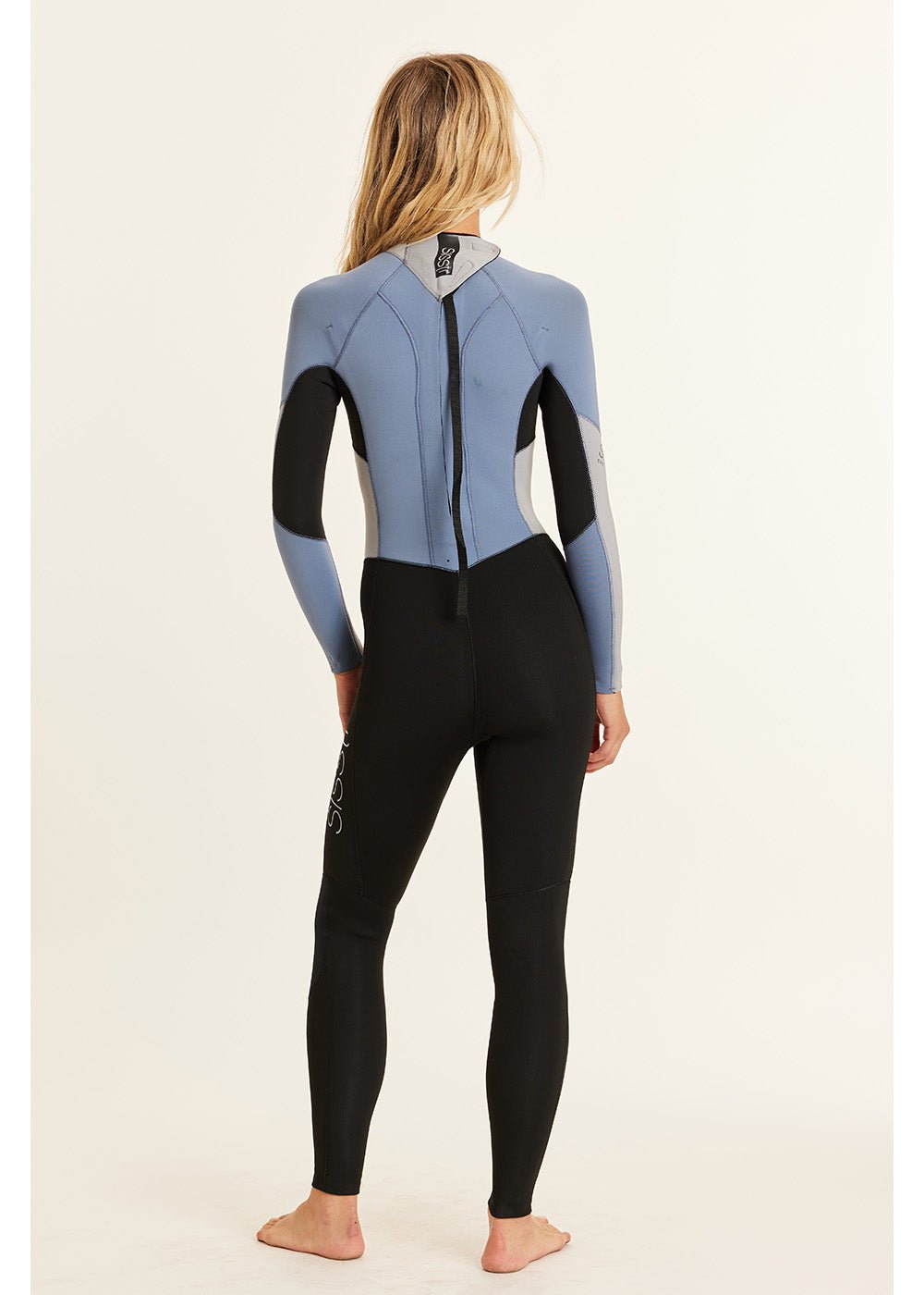 7 Seas 3/2 Back Zip Break Up Full Suit Wetsuit - Sisstrevolution