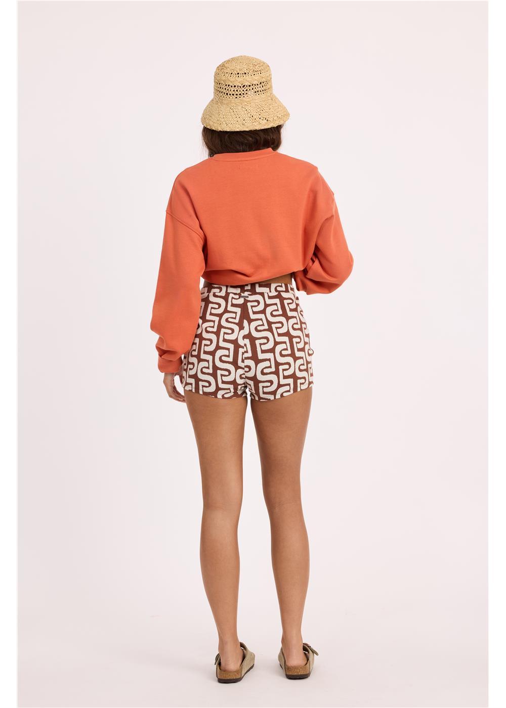 Salty Beach Knit Short