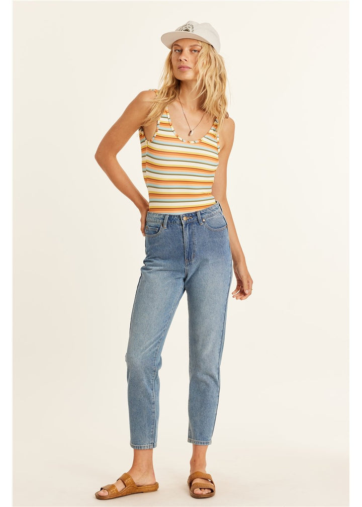Watch Me Go Denim Wvn Pant