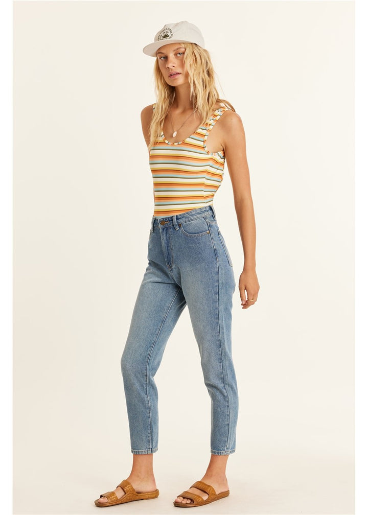 Watch Me Go Denim Wvn Pant