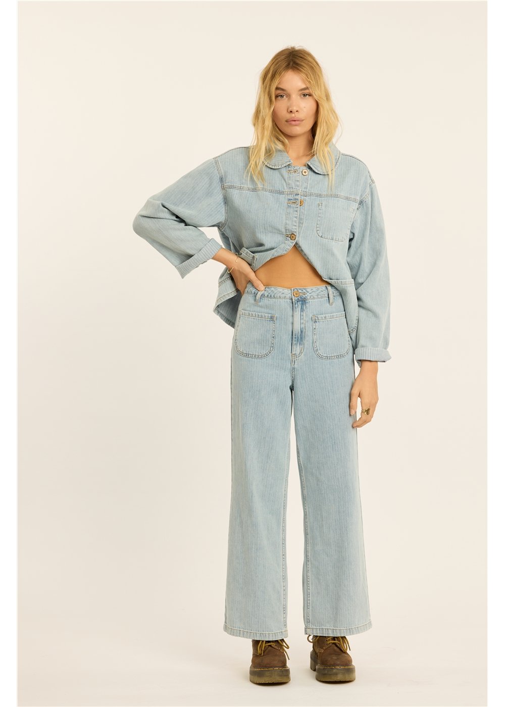 Danny High Waist Denim Pant