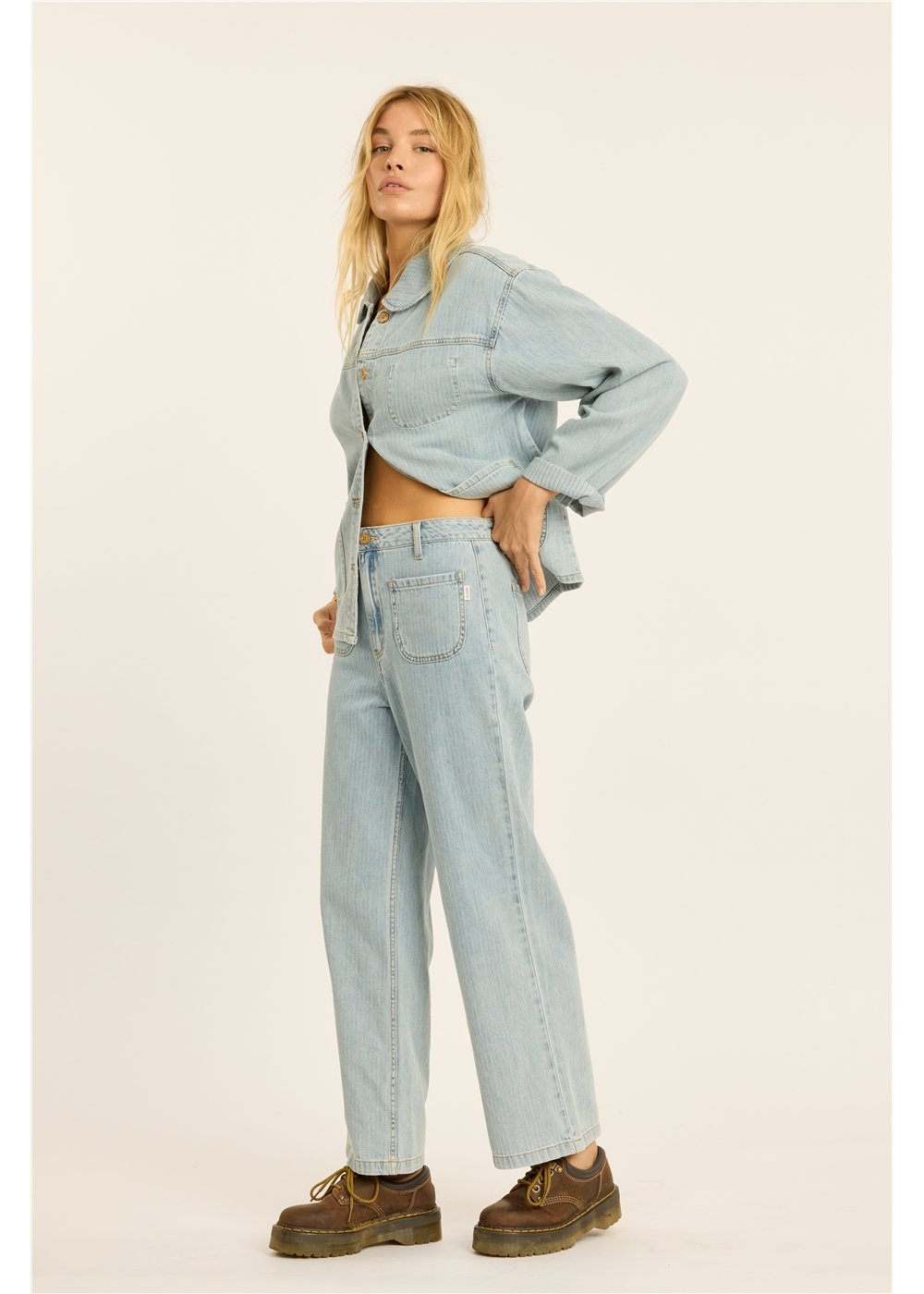 Danny High Waist Denim Pant