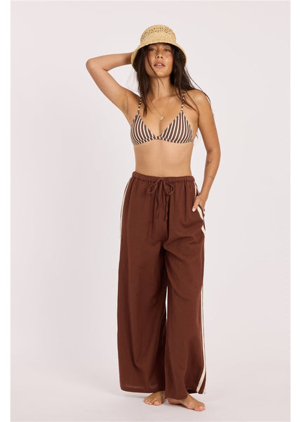 Walk The Line Woven Pant Kona | Women's Pants – Sisstrevolution