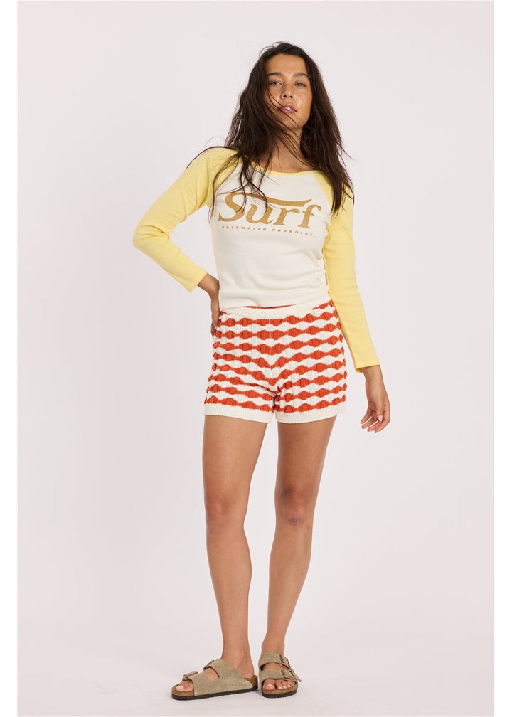 Sunset Long Sleeve Raglan Tee