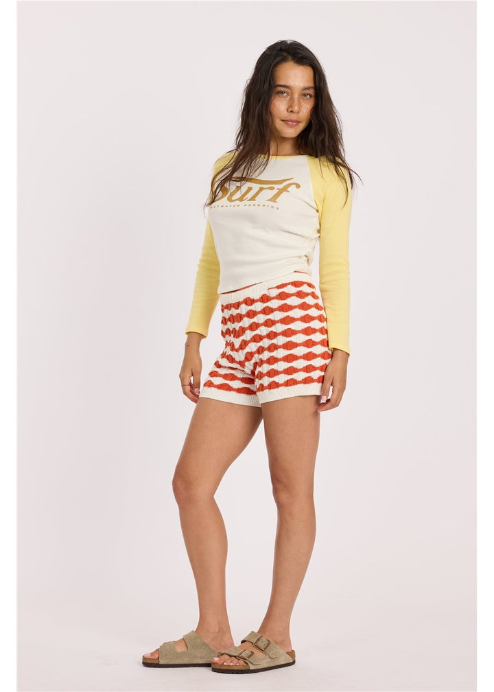 Sunset Long Sleeve Raglan Tee