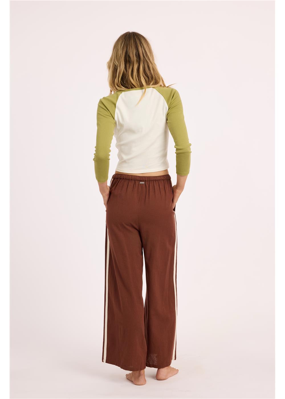 Sunset Ls Raglan Tee