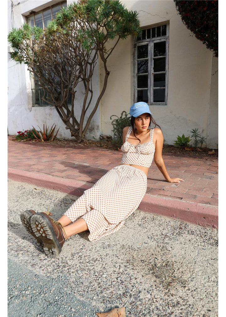 Beachy Keen Woven Tank
