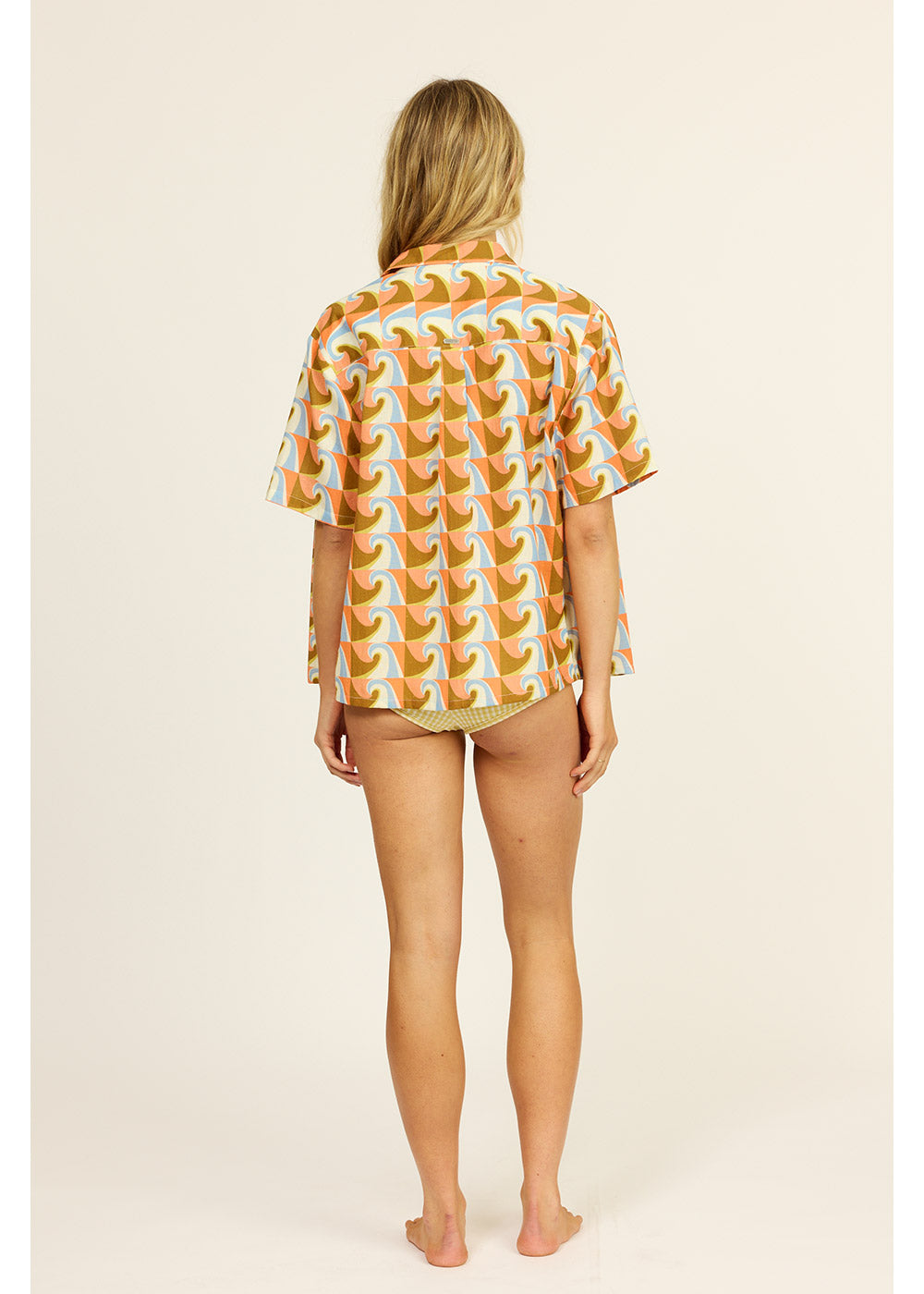 Santos Short Sleeve Woven Top
