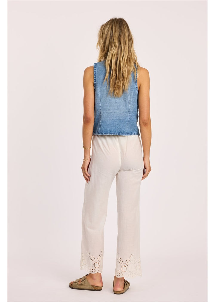 Kinda Blue Woven Vest