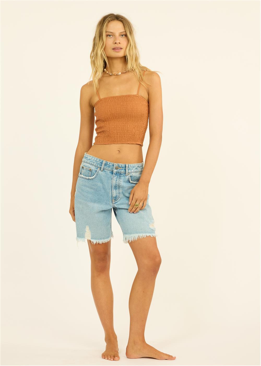 By The Shore Woven Tank