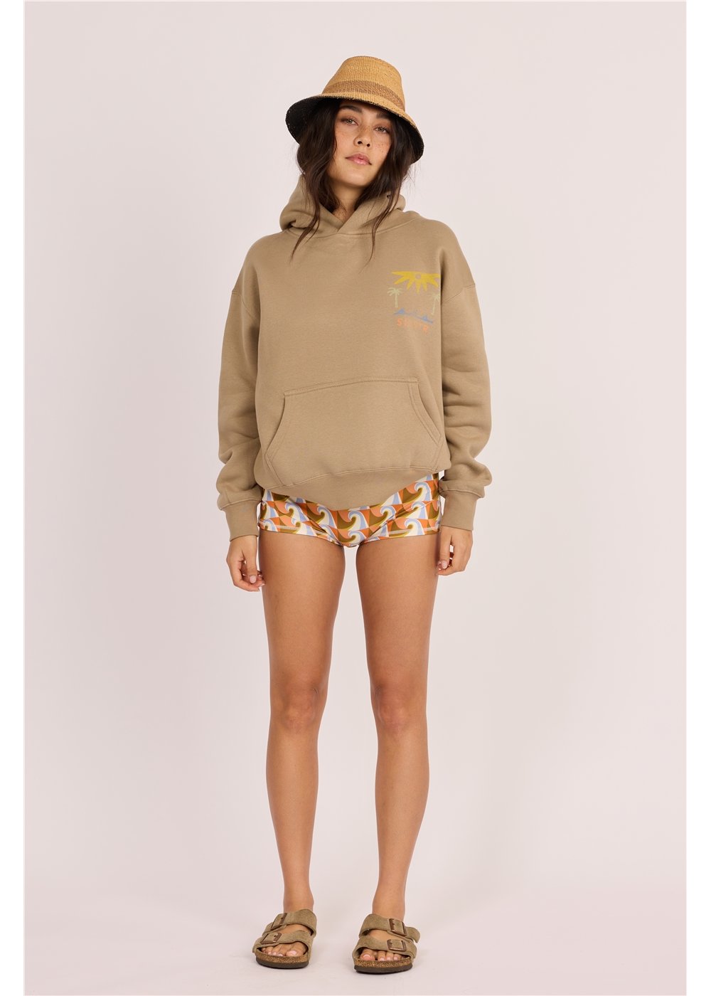 Surf Long Sleeve Hooded Fleece