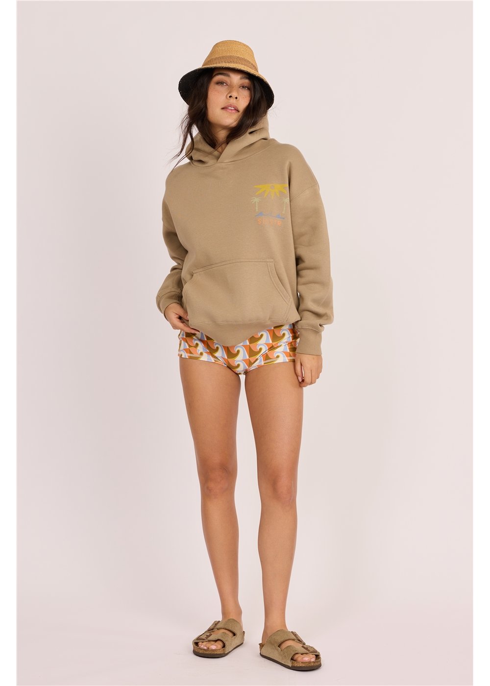 Surf Long Sleeve Hooded Fleece