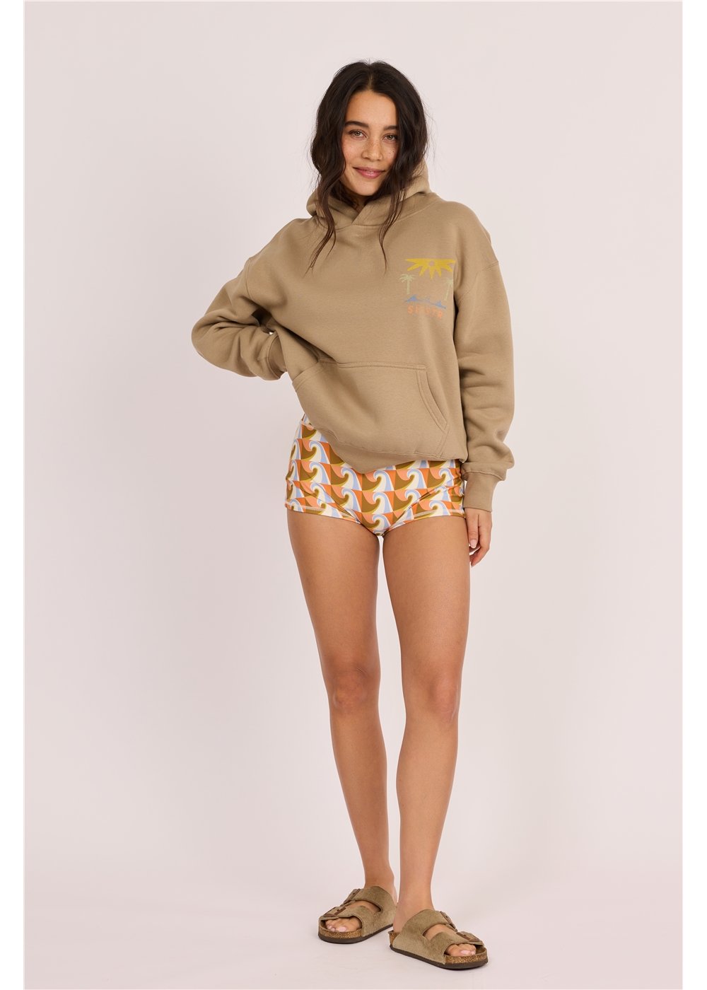 Surf Long Sleeve Hooded Fleece