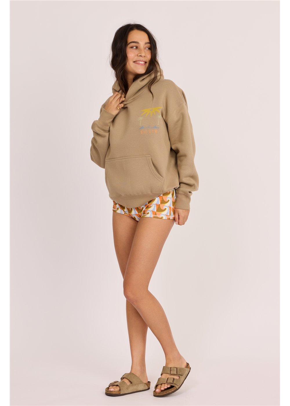 Surf Long Sleeve Hooded Fleece