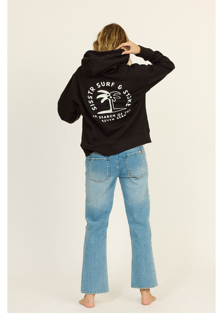 Surf Long Sleeve Hooded Fleece