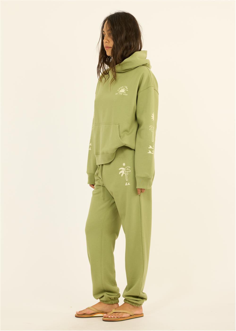 Surf Check Fleece Hoodie