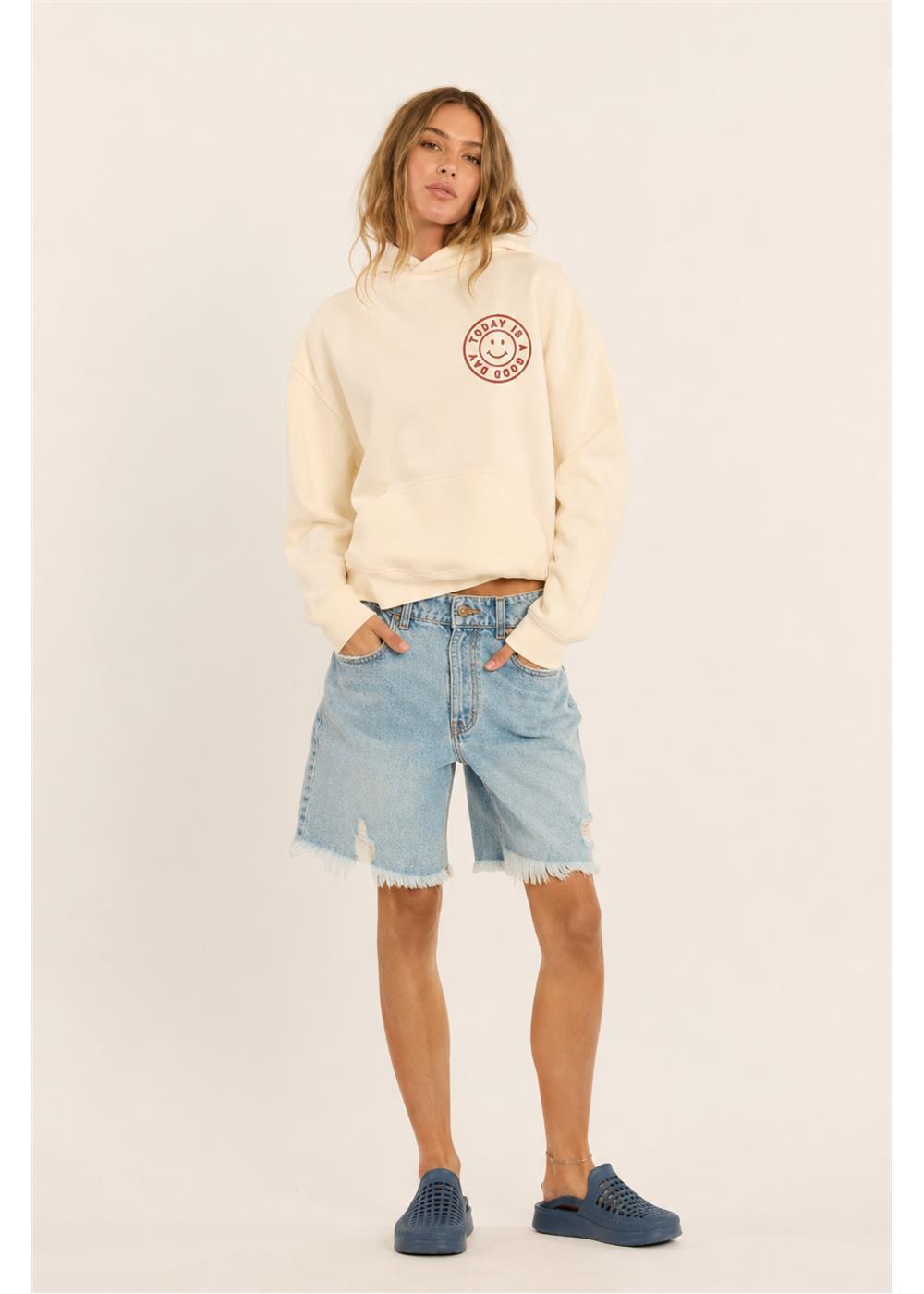 Surf Check Fleece Hoodie