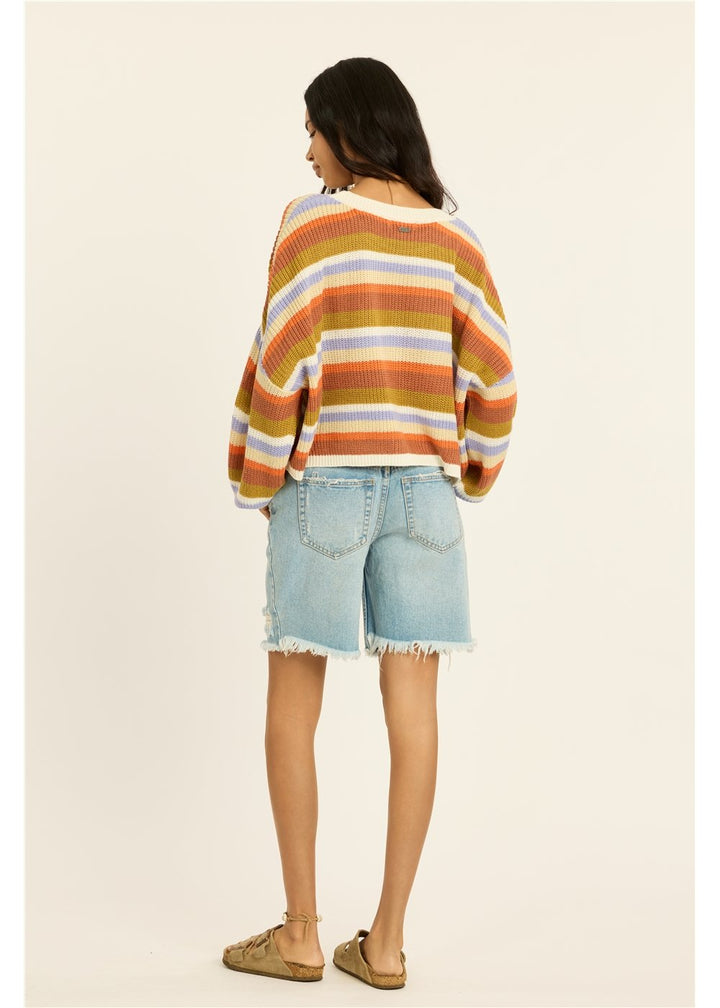 Keepin It Coastal Crew Sweater