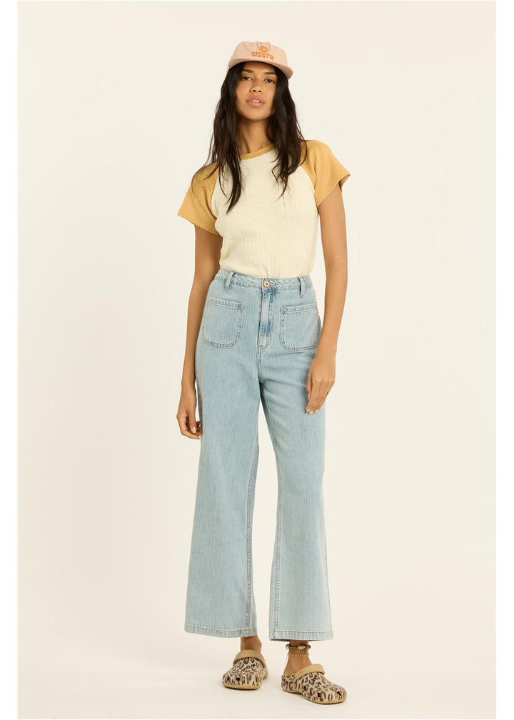 Beach Bound Ss Knit Top