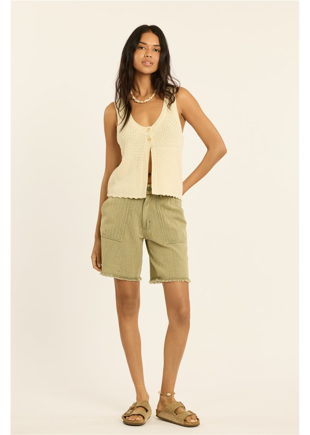 Bring The Sun Knit Tank
