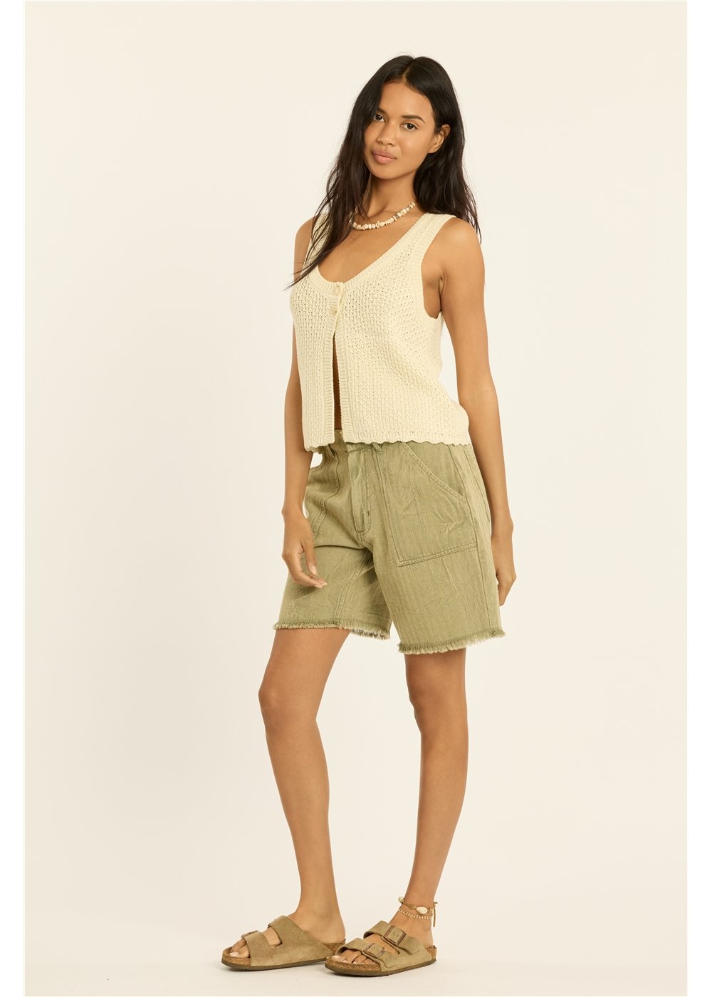 Bring The Sun Knit Tank