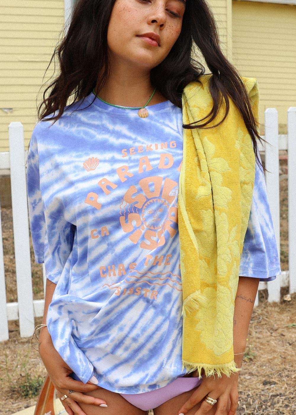 Peace Out Ss Knit Tee