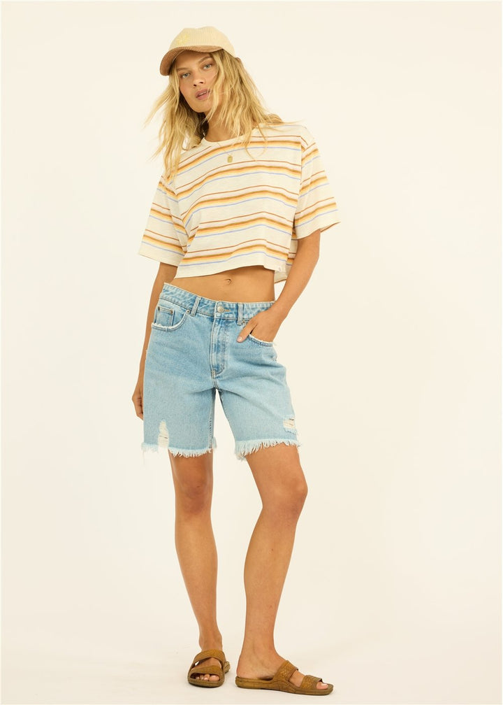 Salt &amp; Sol Ss Knit Tee