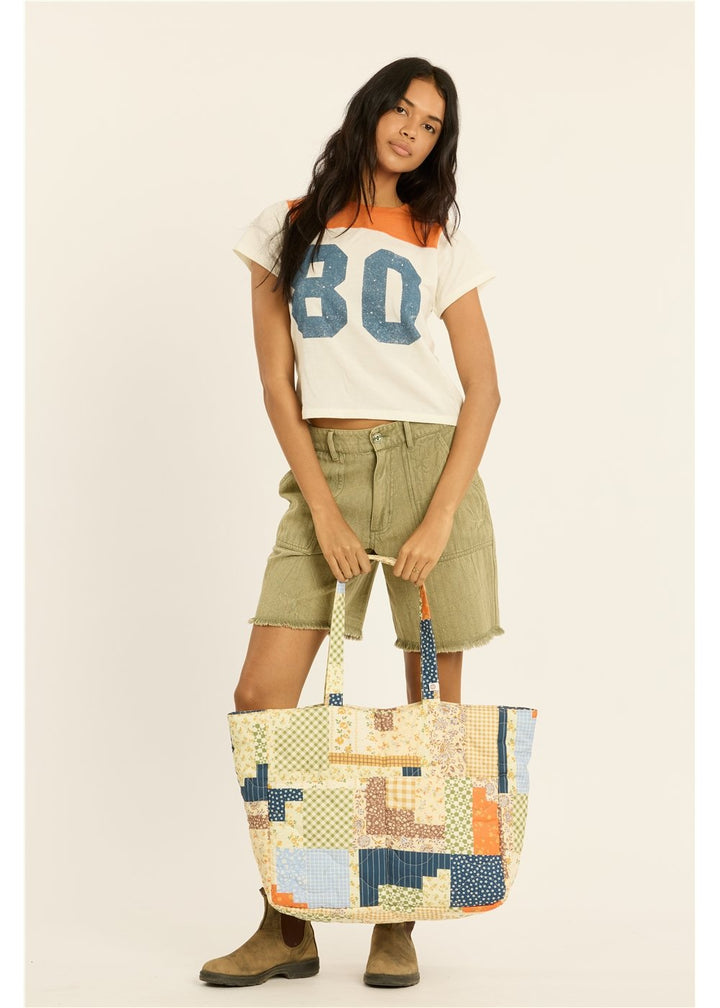 Catch Em All Quilted Tote