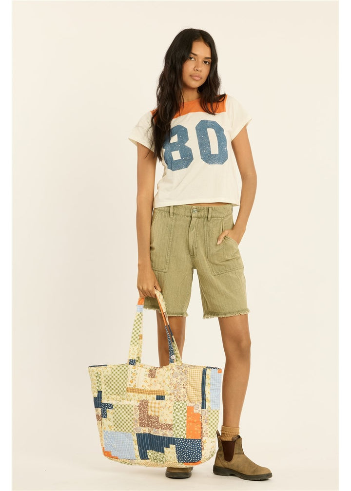 Catch Em All Quilted Tote
