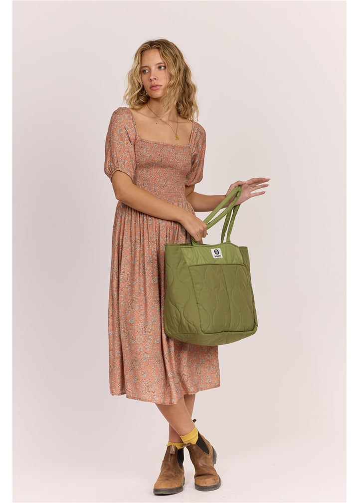 Roam Free Quilted Tote