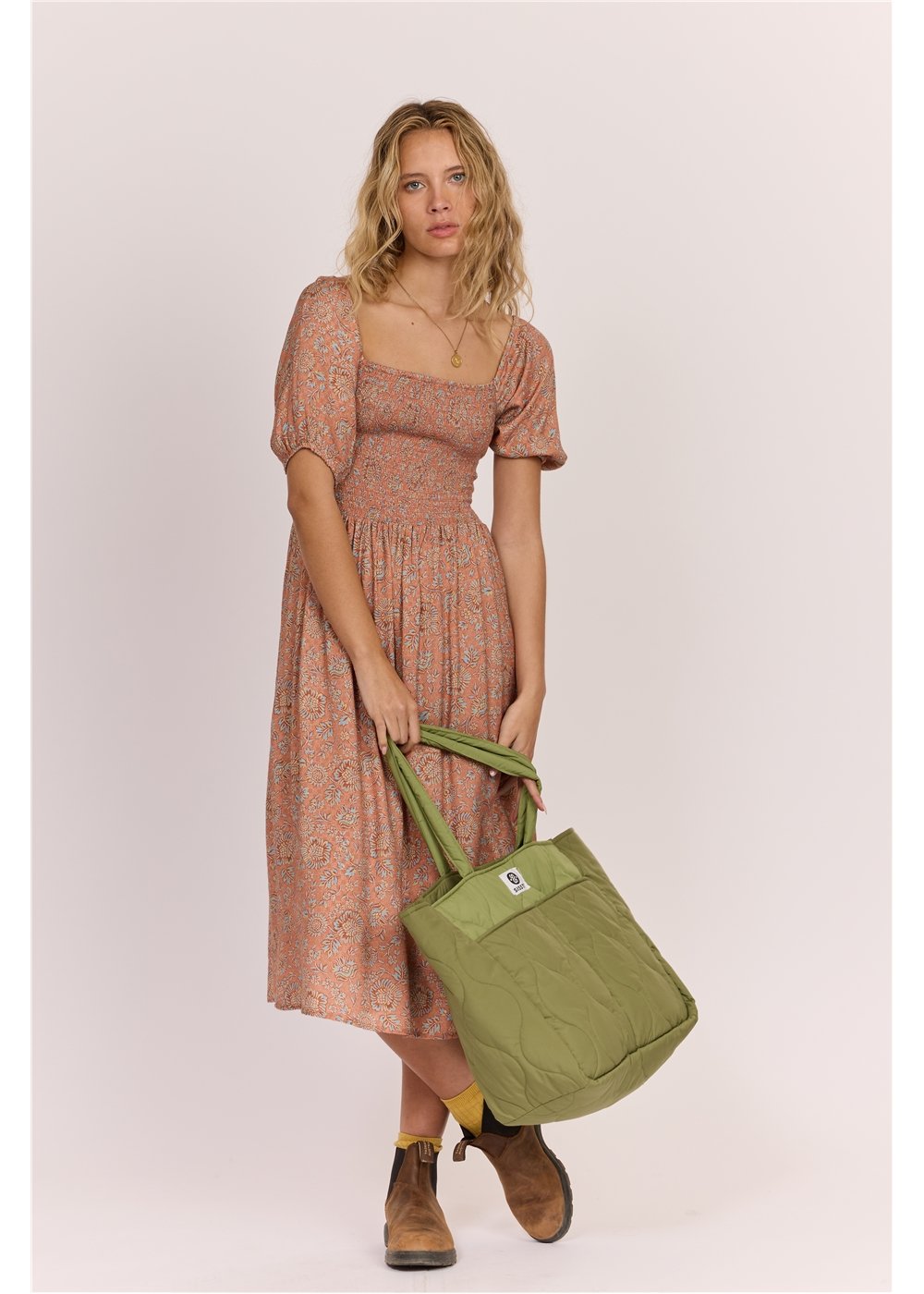 Roam Free Quilted Tote