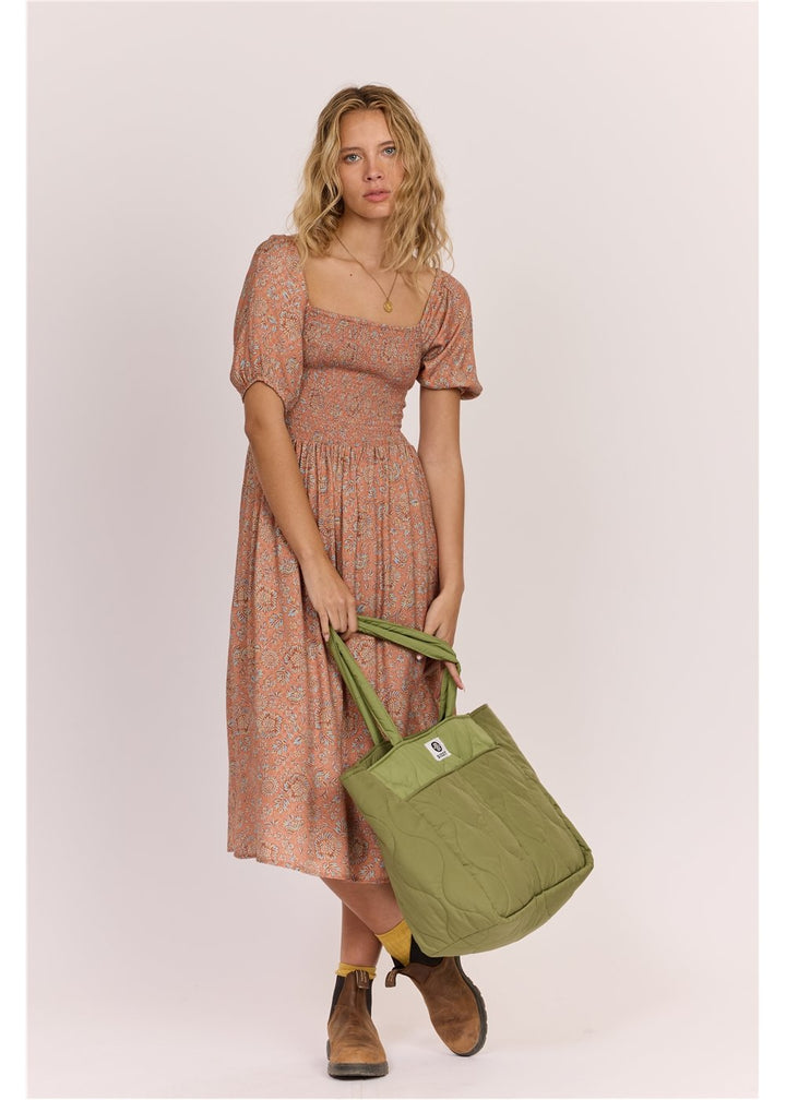 Roam Free Quilted Tote