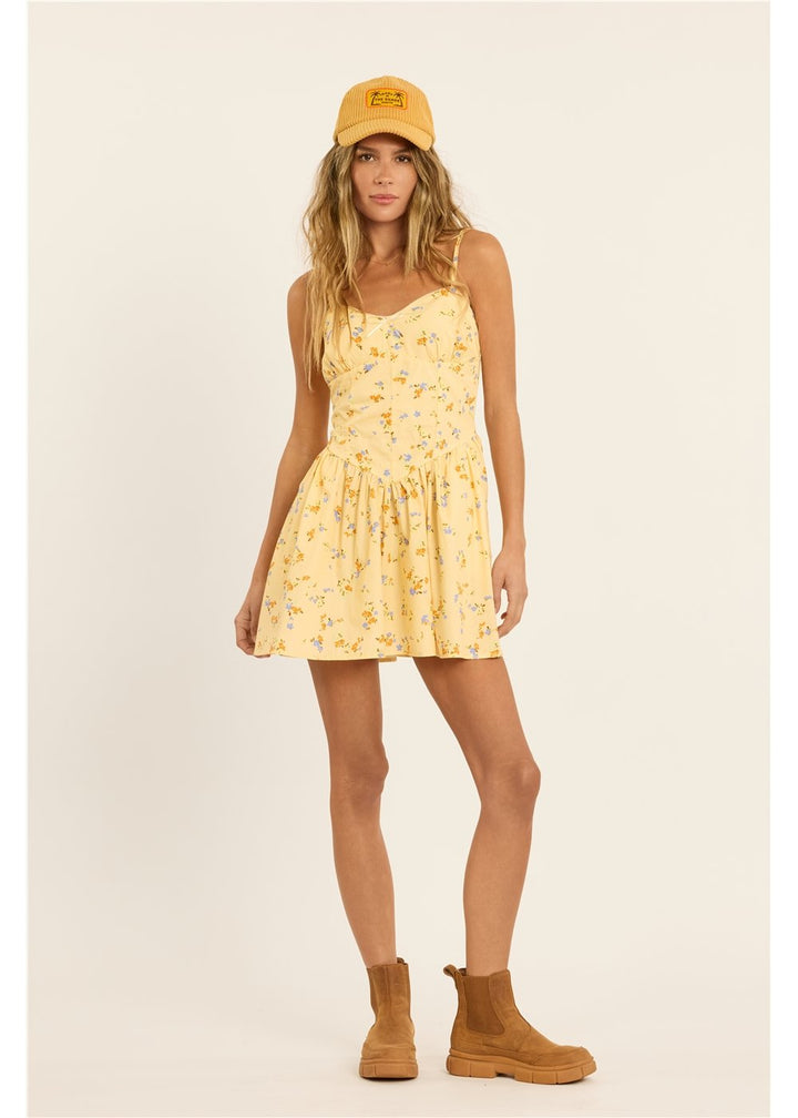 Eyes In The Sun Woven Tank Mini Dress
