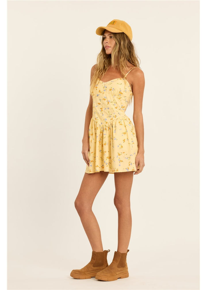 Eyes In The Sun Woven Tank Mini Dress