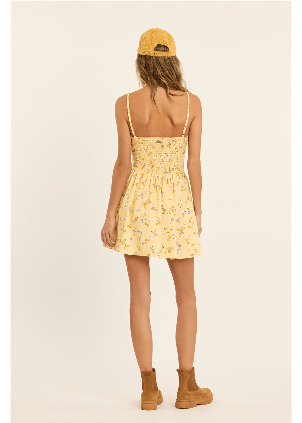 Eyes In The Sun Woven Tank Mini Dress