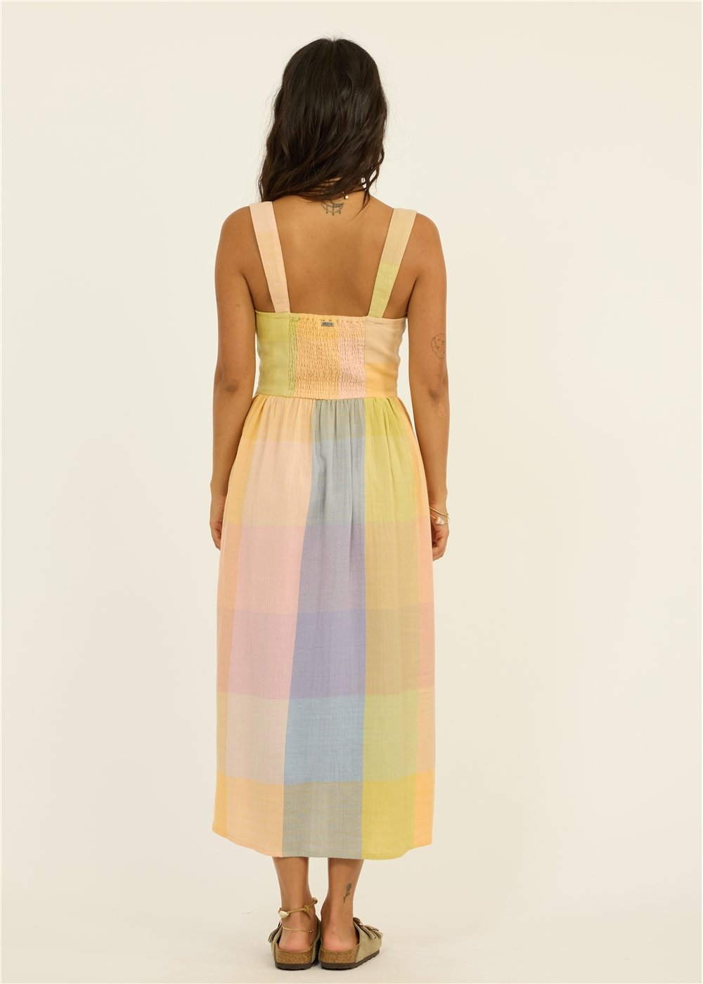 Hello Sunshine Woven Midi Dress