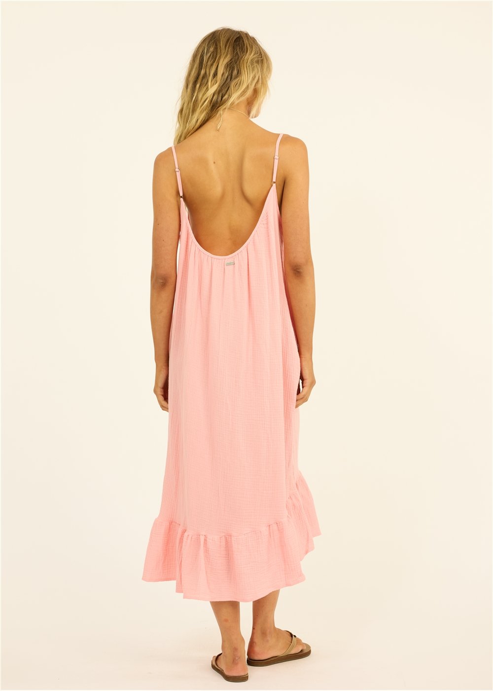 Beach Cruiser Woven Midi Dress