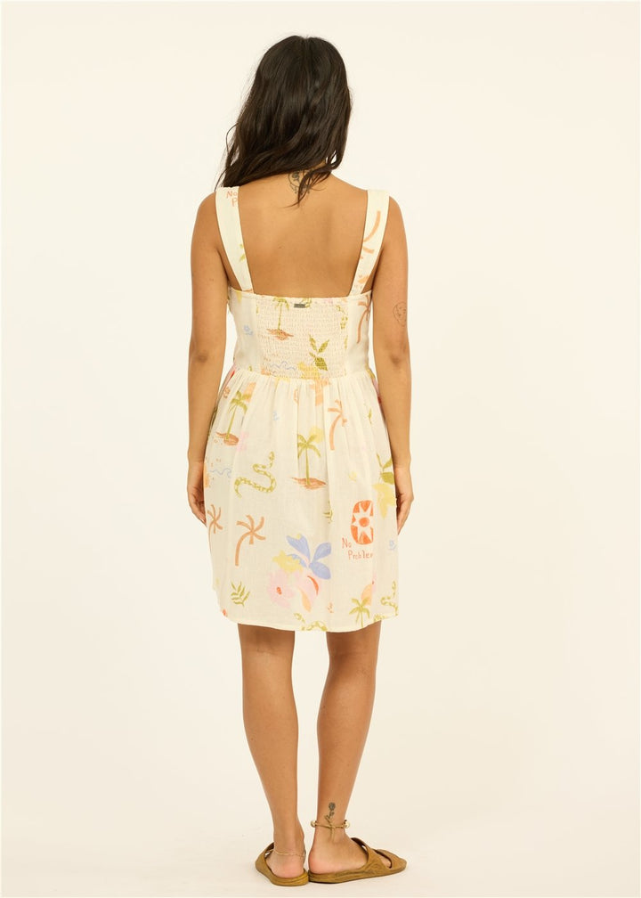 Paradise Point Woven Mini Dress
